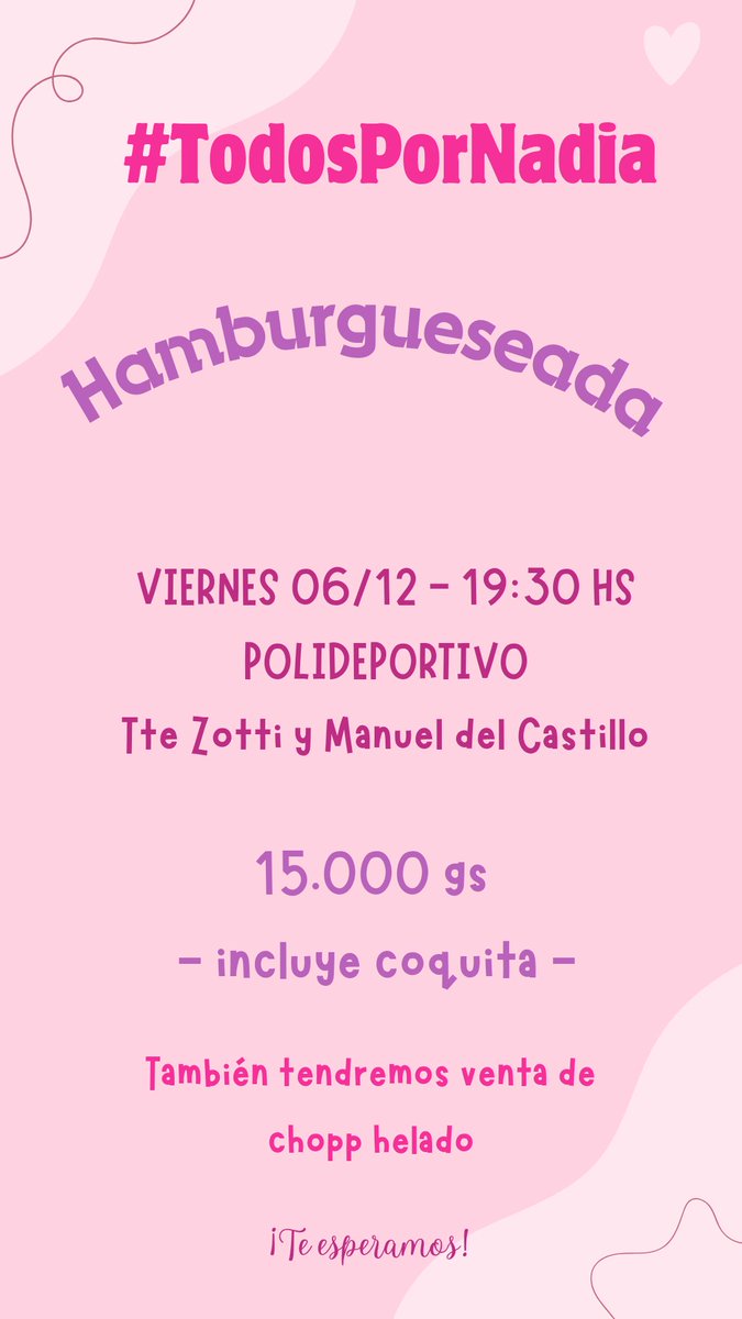 Ayudennos a ayudar!! Favor difundan!! #TodosporNadia #TodosContraElCáncerDeMama 🩷