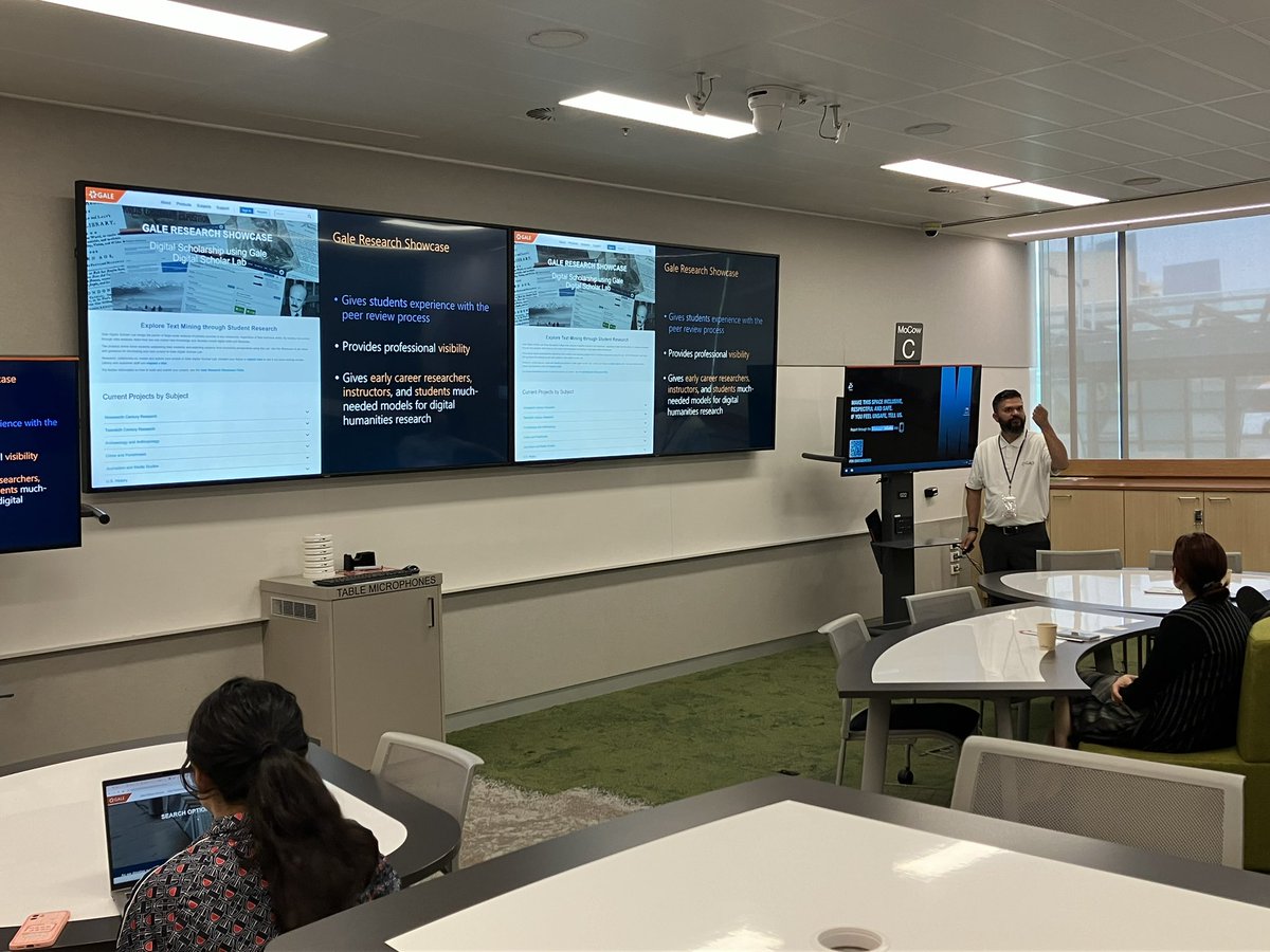 Thank you to everyone who attended Damian Almeida’s workshop on the Gale Digital Scholar Lab and Gale Research Showcase this morning at #ResBaz Melbourne 2024!