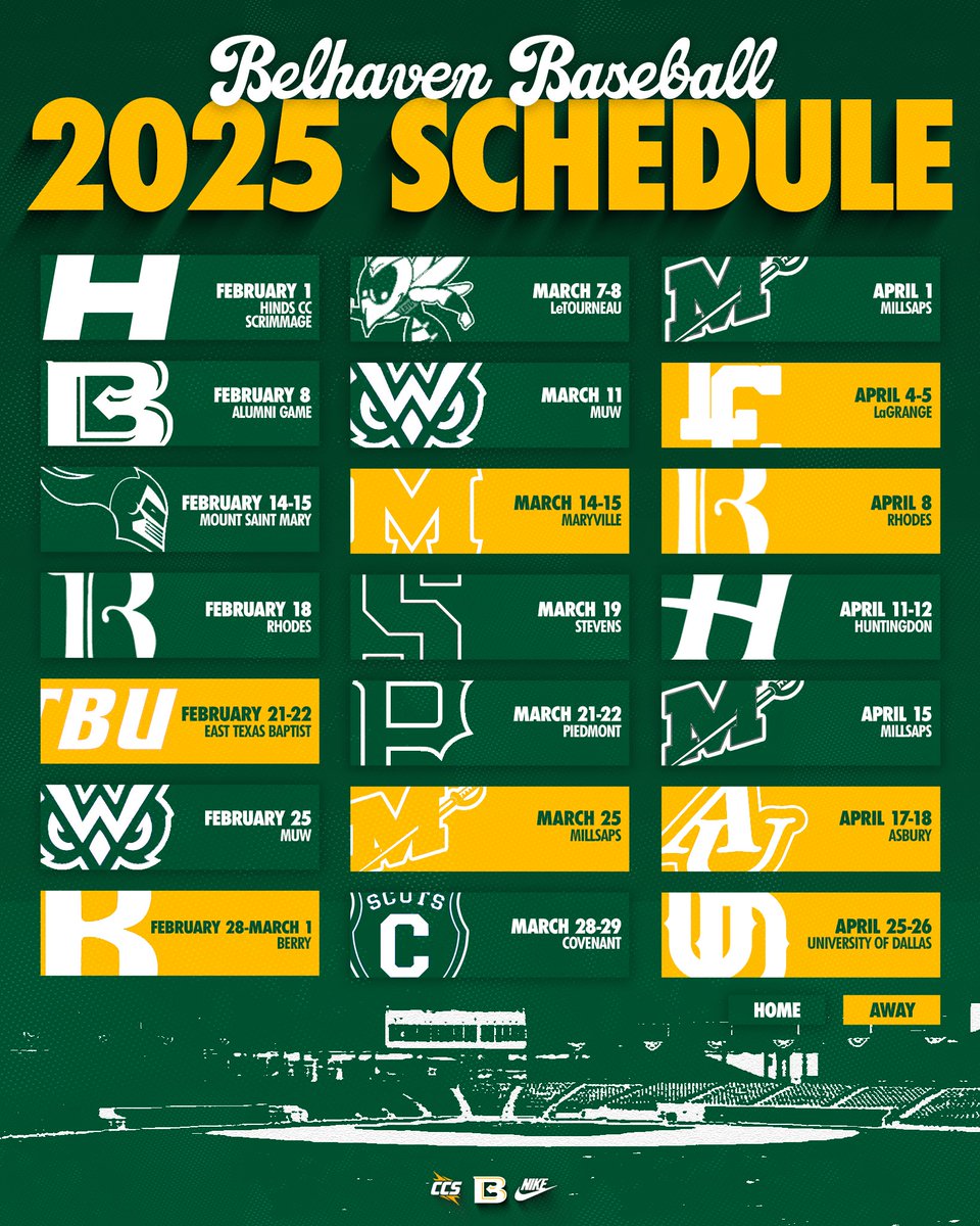 Mark your calendars, our 2025 schedule is HERE! 

🗓️ » bit.ly/3Zys6Yp

#GoGreen