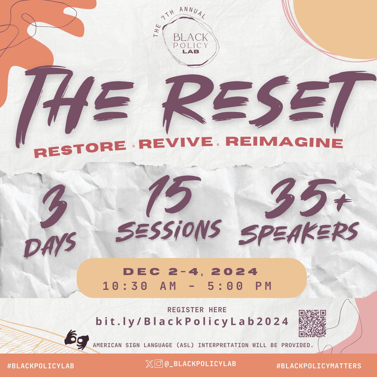 Black Policy Lab tweet media