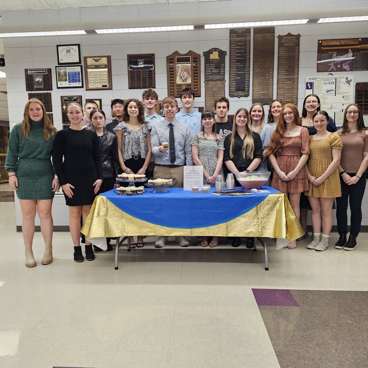 EACSD_Iowa's tweet photo. Congratulations to our newest members of the National Honor Society! https://t.co/WRaytaZrh9