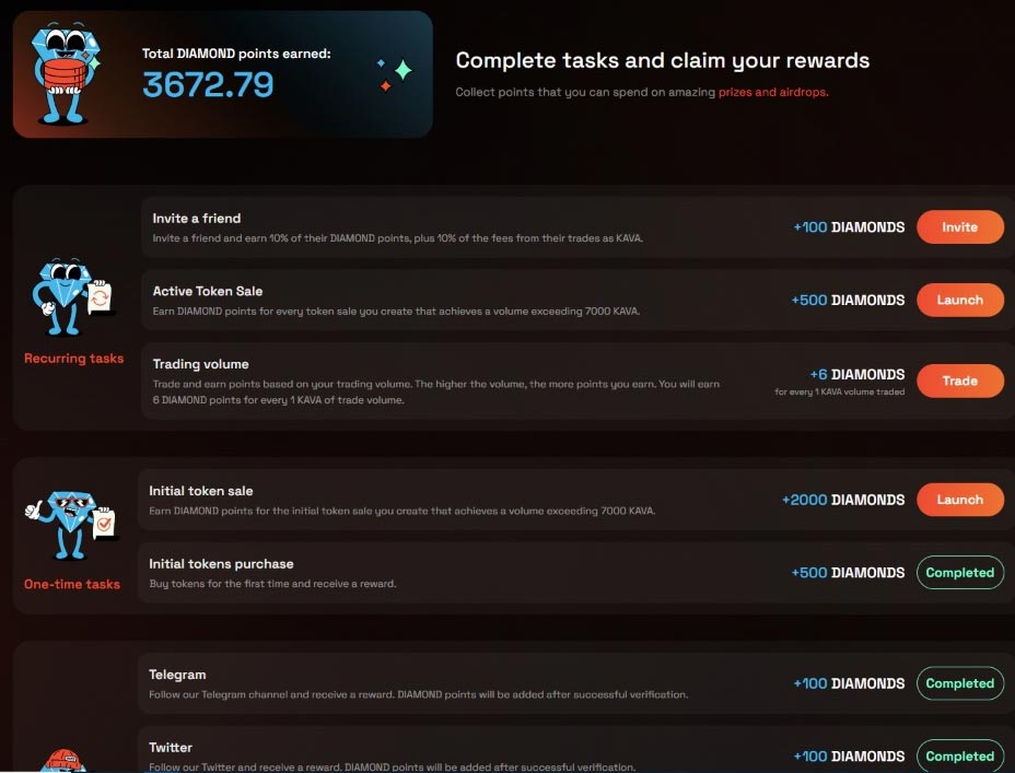 Kava_Monkey's tweet photo. WOW, I never imagined it was possible to launch my own memecoin, but with with amazingly simple UI of @hard_protocol  it was super simple and already getting real buyers
Earn Diamond points to get prizes and airdrops in the Diamond reward system for being active https://t.co/8WfyOlpeht