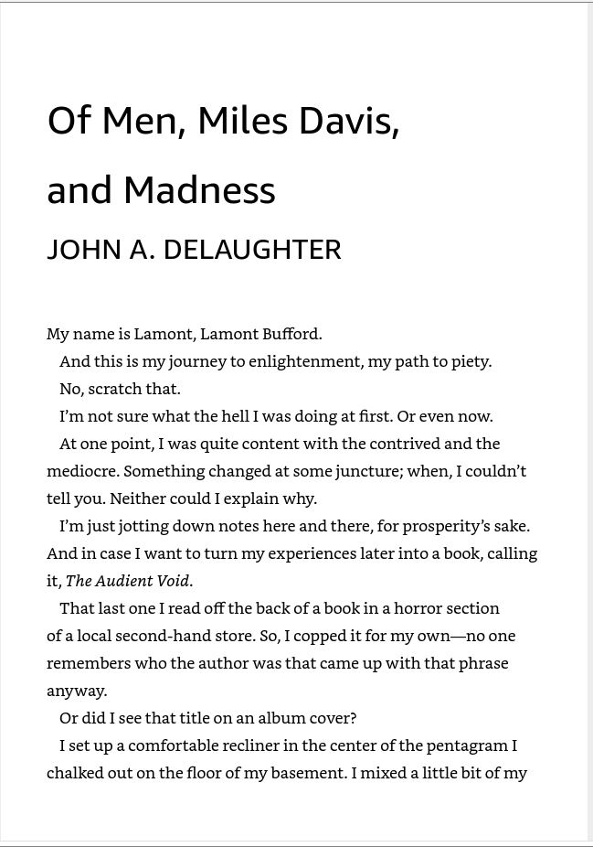HPL_JDeLaughter's tweet photo. 🦑Prepare yourself for a voyage into the dark corners of the universe where things "From Beyond The Threshold!" lie in wait. Includes my horror short, "Of Men, Miles Davis, &amp; Madness!"
#Lovecraftian #Horror
✒️Get Yours here:
🇺🇸 https://t.co/3q6q8iOSqp
🇬🇧 https://t.co/1JKUD0WBs5 https://t.co/Hco0Xy65x5