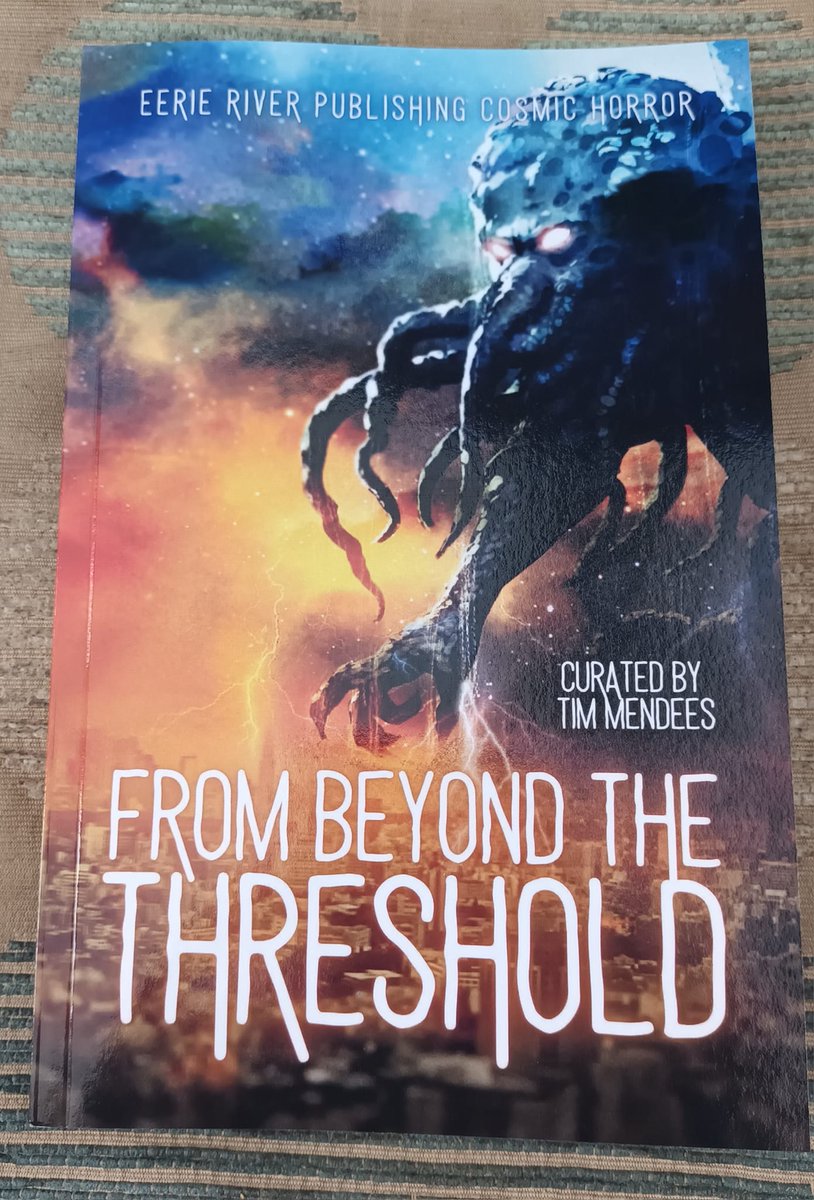 HPL_JDeLaughter's tweet photo. 🦑Prepare yourself for a voyage into the dark corners of the universe where things "From Beyond The Threshold!" lie in wait. Includes my horror short, "Of Men, Miles Davis, &amp; Madness!"
#Lovecraftian #Horror
✒️Get Yours here:
🇺🇸 https://t.co/3q6q8iOSqp
🇬🇧 https://t.co/1JKUD0WBs5 https://t.co/Hco0Xy65x5