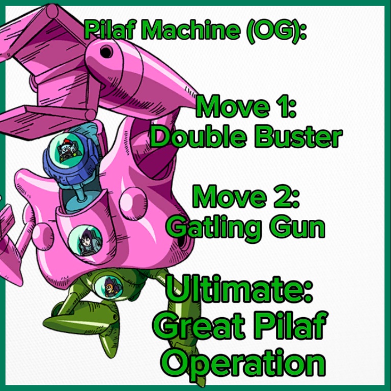 MrMagma135's tweet photo. What attacks i would give Emperor Pilef Sage DLC characters for Sparking Zero (1/3) #DB #OGDB #DragonBall #OGDragonBall #Bulma #ChiChi #Goku #GreatApeGoku #Pilaf #DBPilaf #EmperorPilef #Mai #DBMai #Shu #DBShu #EmperorPilefSage #DragonBallSparklingZero #SparkingZero #DlC https://t.co/d8KSqlWw0h