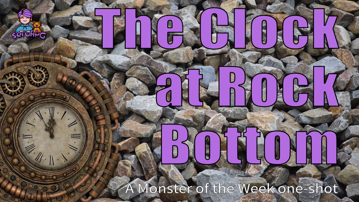 The hunters leading double lives are back for another Monster of the Week TTRPG one-shot!

Streaming live this Sunday: 6pm EST / 3pm PST (Monday: 12noon NZT) twitch.tv/seroRPG