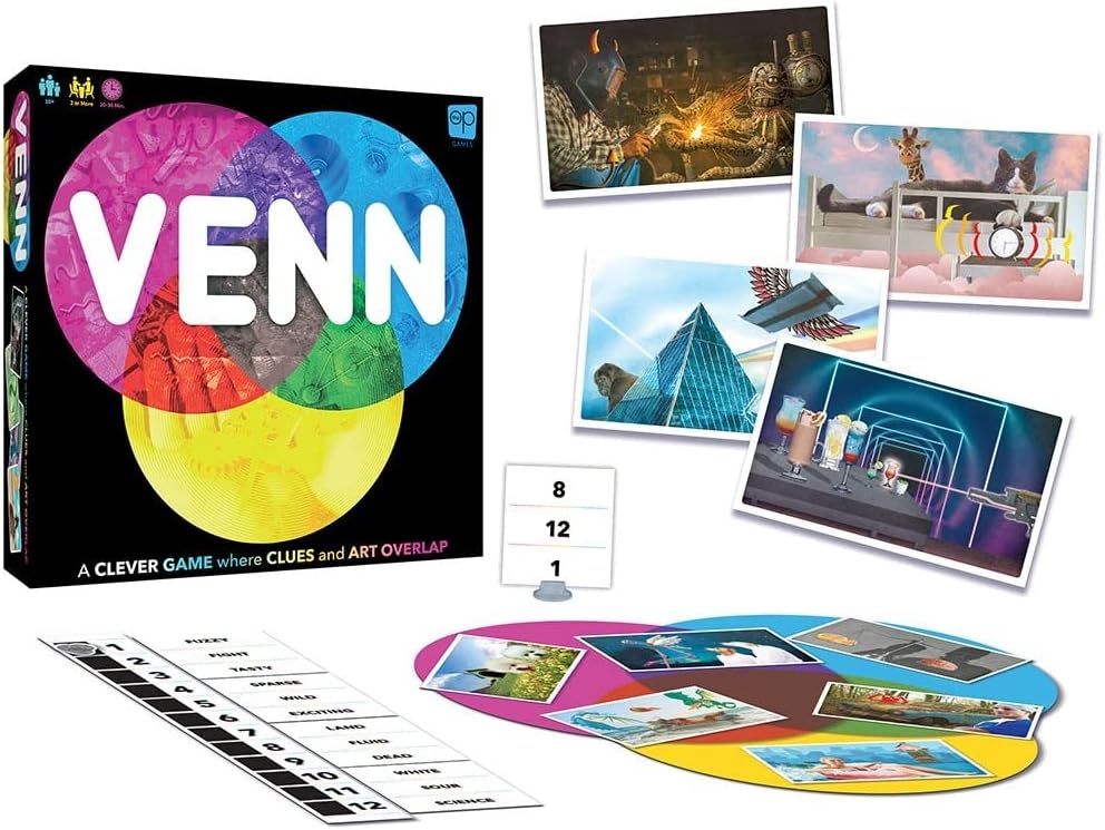 Tabletop_Deals's tweet image. Venn from The Op

64% off, only $9

#ad amzn.to/3ALwTfu

We've had a lot of fun with this one with the kids and at casual game nights. It's also a hit at the school board game club.

#Venn #VennDiagram #Boardgame