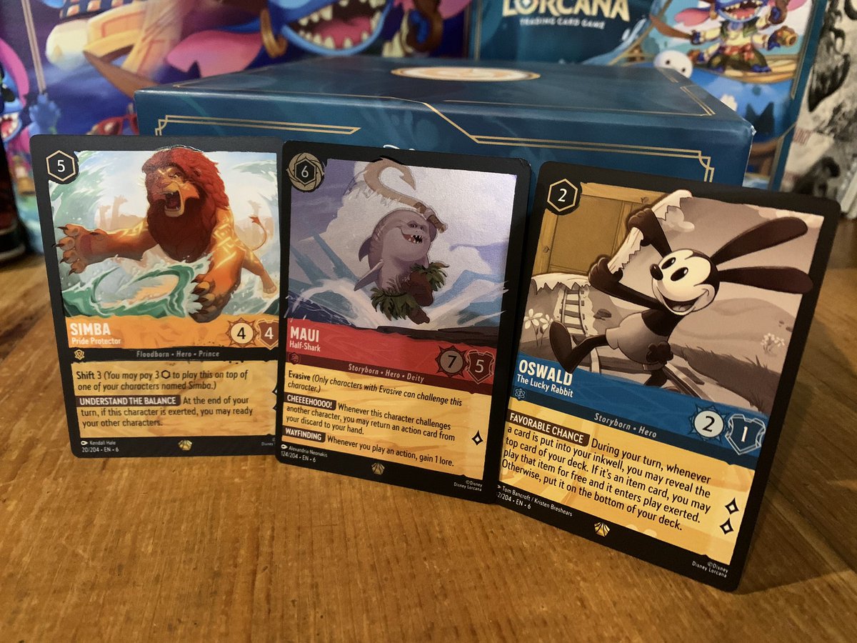 Not too bad of an Illumineers Trove 👀
(Maui is foil!)