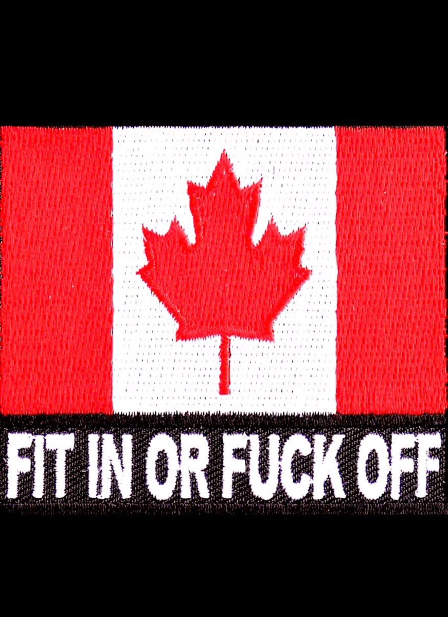 TruckerCanuk's tweet photo. ALLLL O THIS HERE !!!
#CanadaFirst 🇨🇦 #FitInOrFuckOff 🖕 https://t.co/0663Ia99NO
