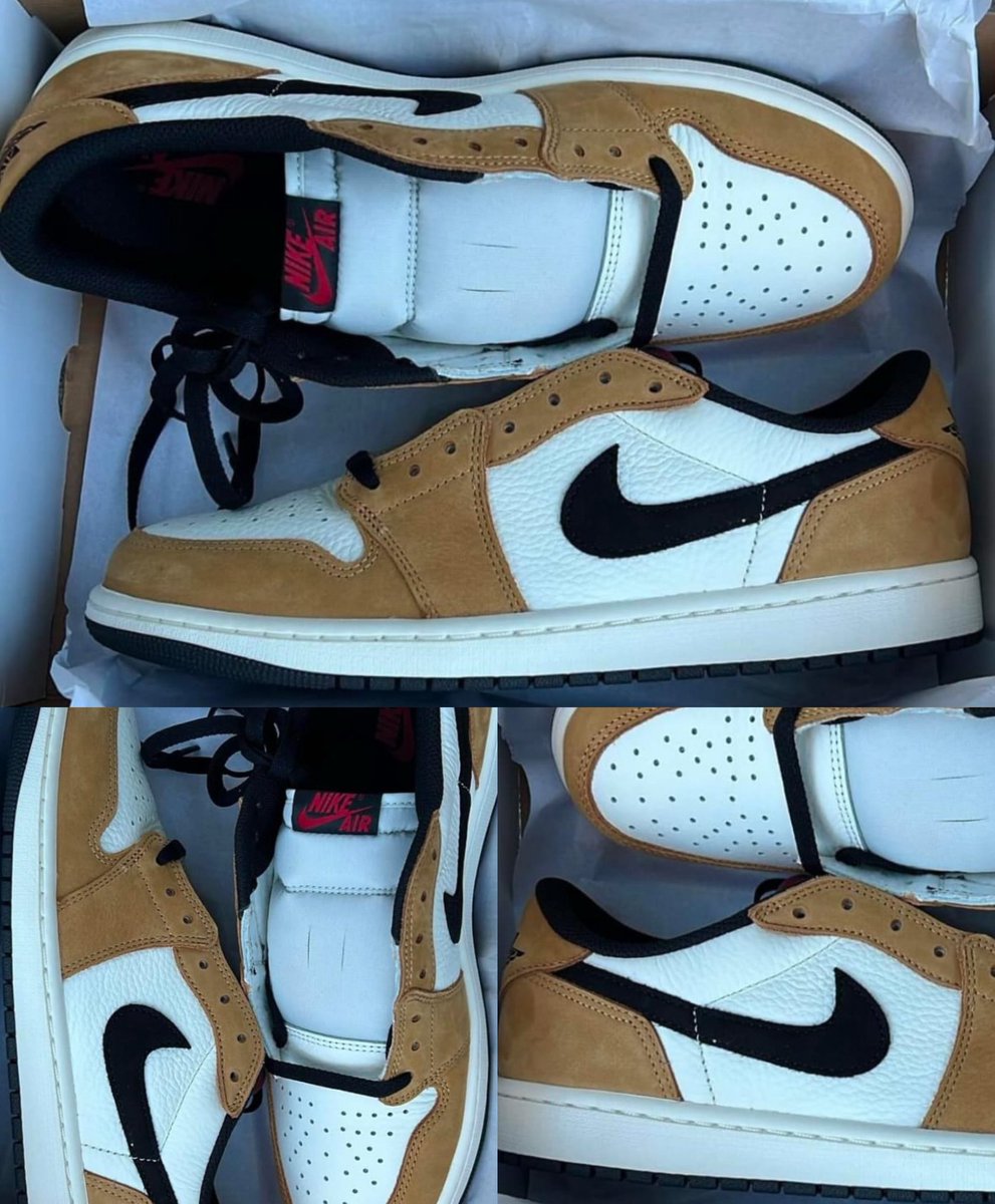 FIRST LOOK at the Air Jordan 1 Low OG “Rookie of the Year” 🏆 bit.ly/3xOxxXB