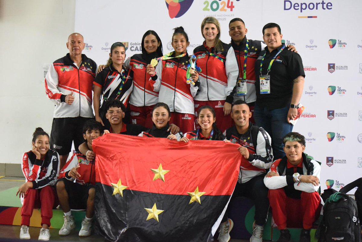 El Judo cumple NUEVAMENTE ✅

La Liga Nortesantandereana de Judo culminó su destacada actuación en los I Juegos Nacionales del Eje Cafetero 2024 con 2 MEDALLAS 🥇 🥉 ORO - BRONCE emotivo resultado para la LIGA DE JUDO DE NORTE DE SANTANDER. 

✍🏼: Judo Norte 🟥⬛️