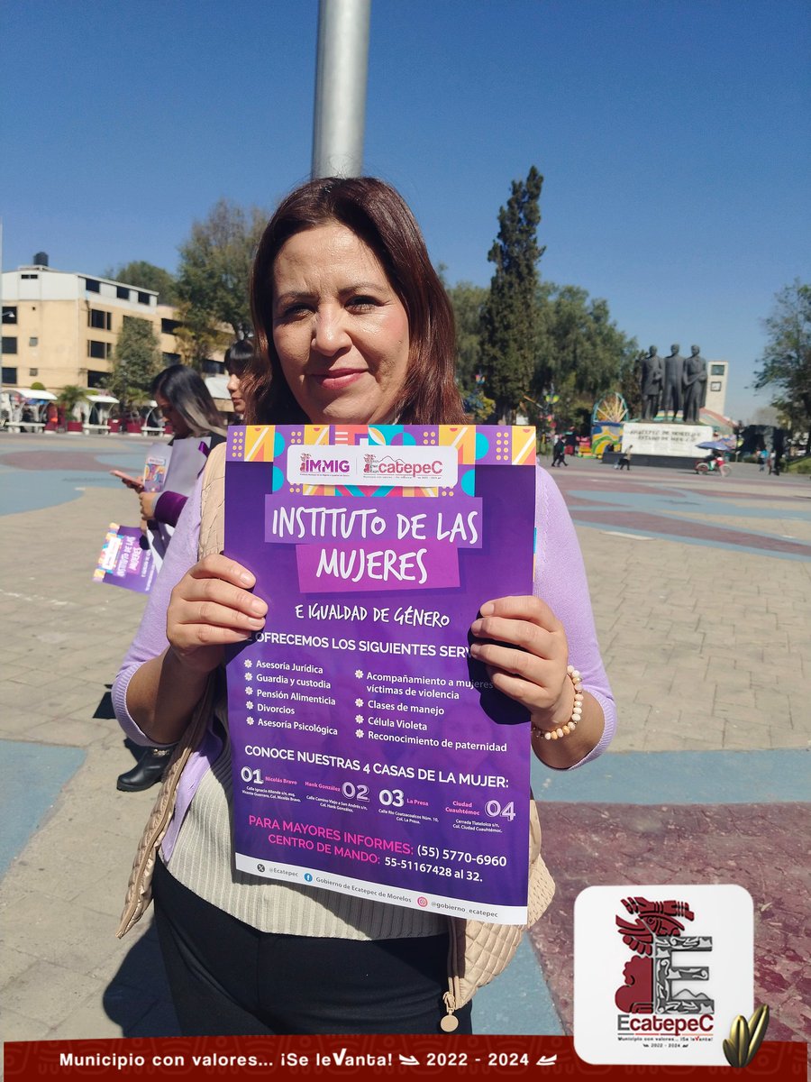 STEcatepec's tweet photo. Hoy nos integramos al inicio de la campaña "Únete", que busca crear conciencia sobre la importancia de entornos libres de violencia hacia las mujeres. https://t.co/JVI1I2VQ0r