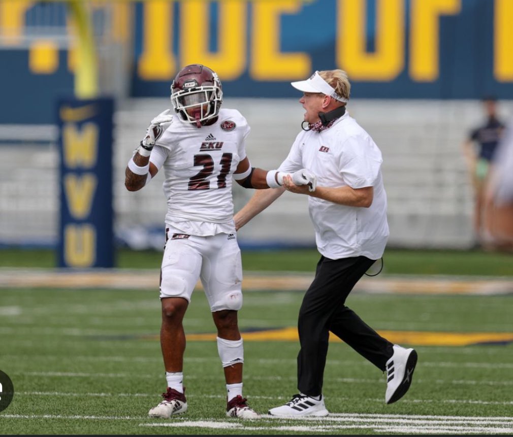 KNoird's tweet photo. #AGTG I extremely appreciate the game invite from Eastern Kentucky and the re-offer. I had an amazing time and experience !! ♥️🤍🖤 @CoachWatson9  @EKUFootball @EKUWWells  @MonroeFTBL https://t.co/6kMi0RyvB2