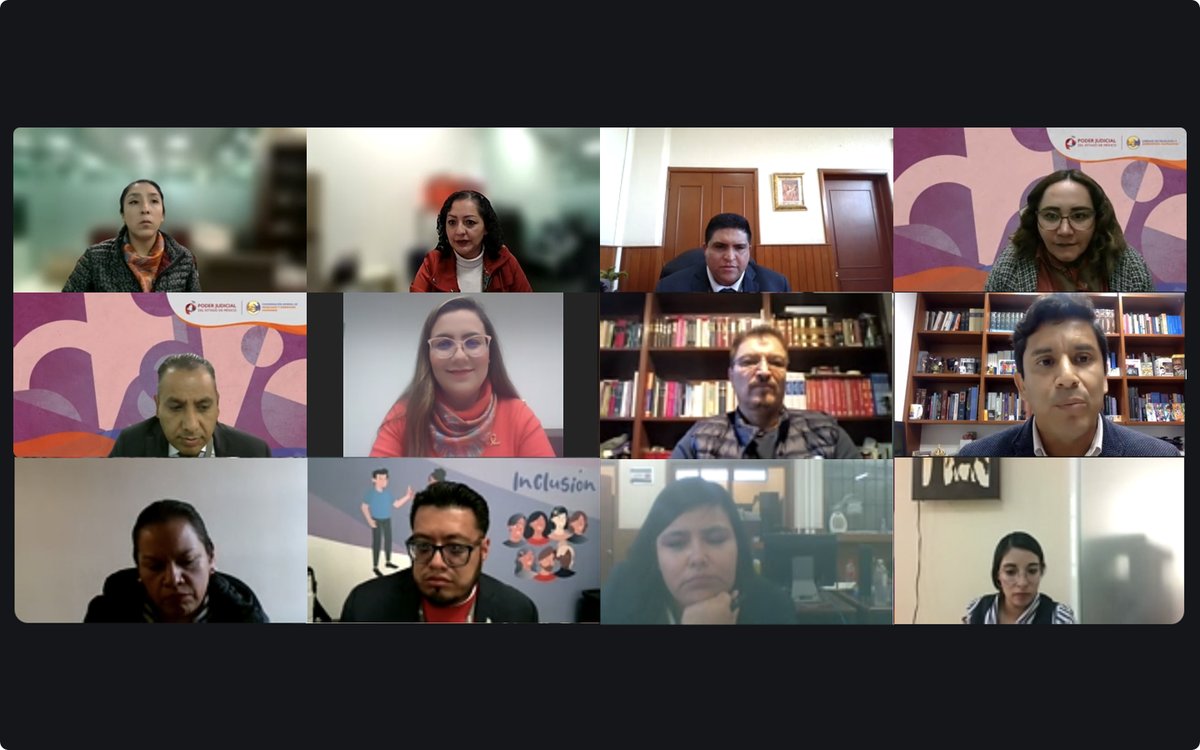 PJEdomex's tweet photo. 💜 16 Días de Activismo contra la Violencia de Género
El #PJEdomex a través de su Coordinación General de Igualdad de Derechos Humanos, que encabeza @luzmaleca, inició un ciclo de conferencias para fortalecer la perspectiva de género en la justicia.

✨La primera ponencia estuvo a cargo de Edith López, especialista en estándares internacionales en la materia, quien abordó el tema preferencia sexual e identidad de género en la jurisprudencia interamericana; sentencias clave y su aplicación en la impartición de justicia.