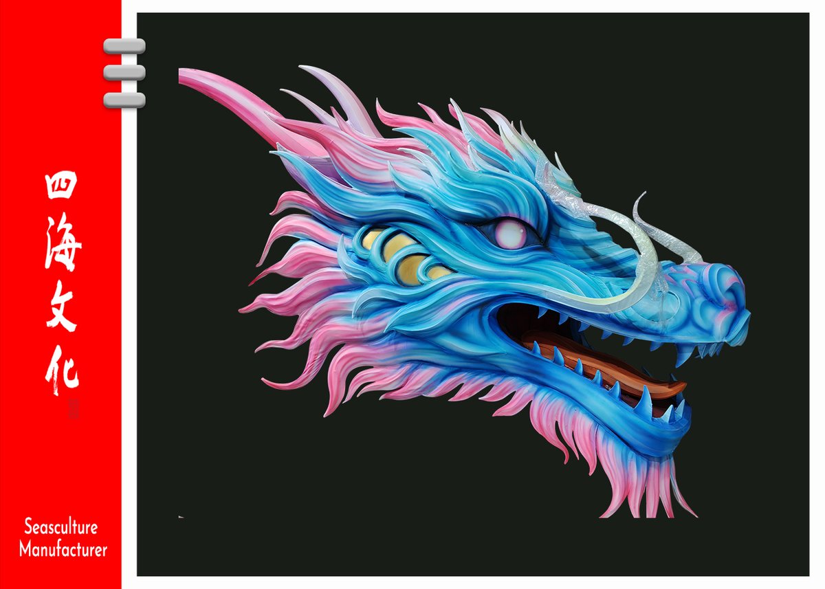 Add a touch of festivity with this brightly colored and lively dragon lantern, perfect for celebrations and enhancing joyful atmospheres. #FestivalDecor #CreativeGift #YearOfTheDragon #Seasculture #Lantern #Festival #Lanternfestival #Zigong