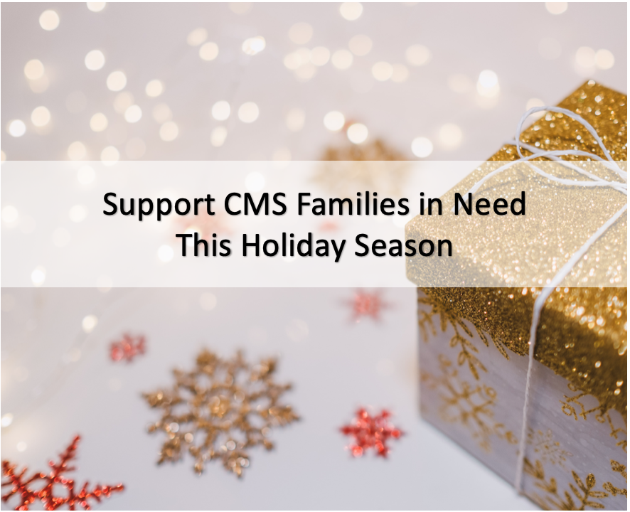 friendsofcms's tweet photo. The CMS counseling staff has identified eight of our own CMS families that need a little extra help this holiday season. Please use the signup genius to contribute by Dec. 10th and get more details: https://t.co/8uxXCDI3ja https://t.co/oTL62MLBIJ