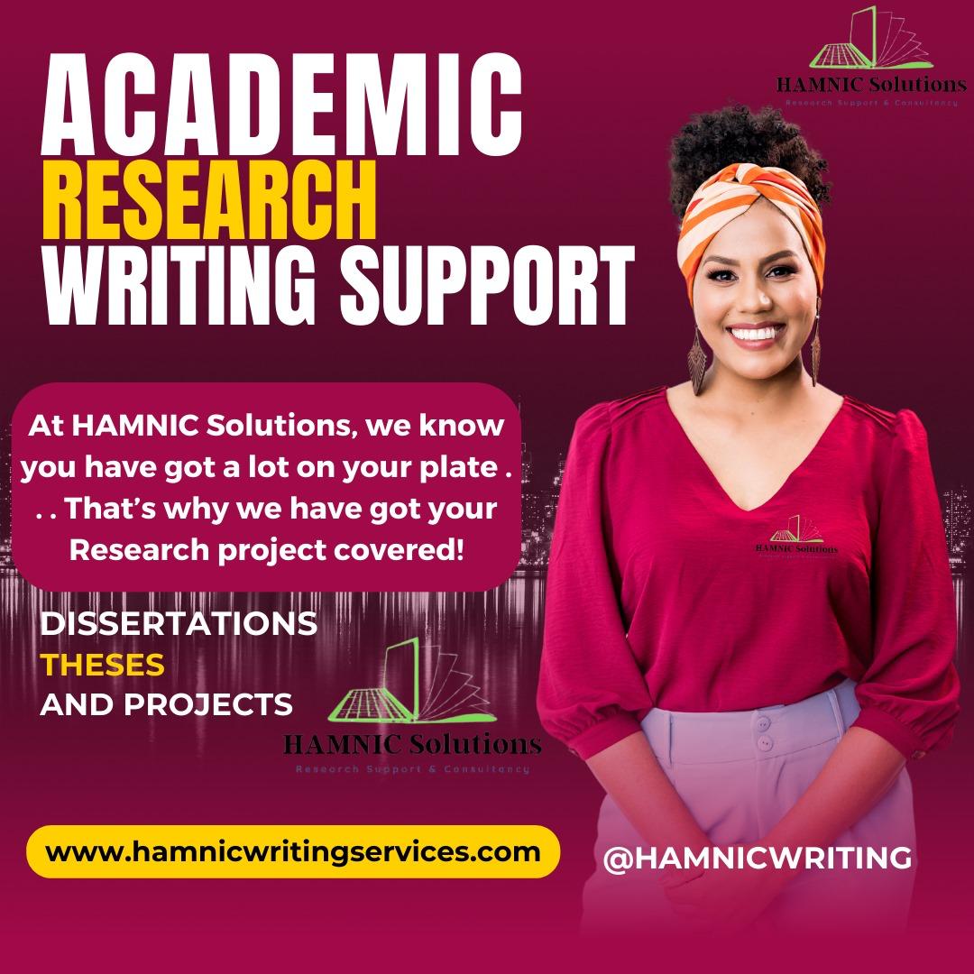 HamnicWriting's tweet image. @hamnicwriting 

For more details, Contact: 
support@hamnicwritingservices.com 

#dissertation #dissertationcoach #dissertationcoaching #dataanalysis #statisticalconsultant #dissertationediting #thesis #research #writing #proofreading