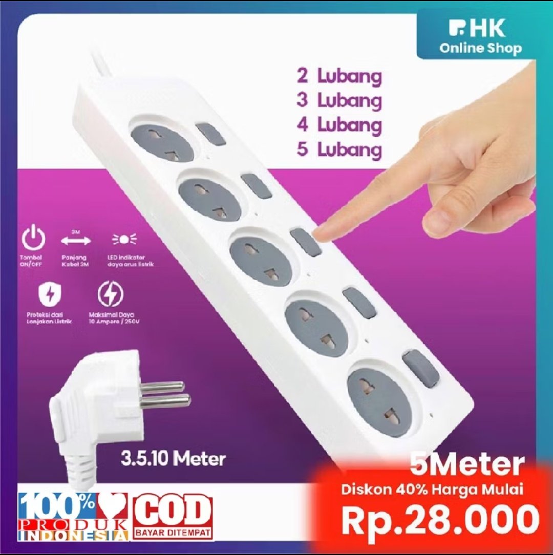 sanspill's tweet photo. Colokan listrik ini memiliki kabel yang lentur dan panjang, Panjang kabel tersedia dalam 3, 5 dan 10 meter, Setiap lubang dilengkapi dengan tombol on/off, desain nya sangat estetik✨

✨Link produk https://t.co/HRq020LJac https://t.co/ultHz8mlZB