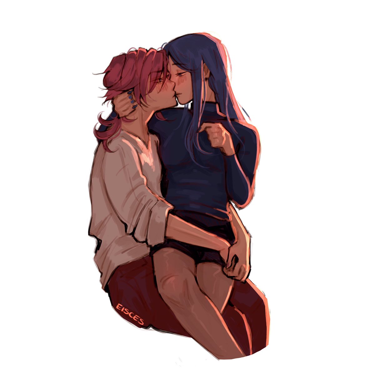 eiscean's tweet image. sorry im getting all my lesbianism out #caitvi #arcane