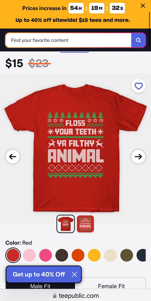 JFlVE's tweet photo. Who’s an #RDH that’s sick of those dirty mouths? Just made an ugly Christmas sweater for you! Floss your teeth ya filthy animal!

#dentalhygienist #christmasmovie #uglychristmassweater

https://t.co/TVr6qZcxGV https://t.co/C2KZXsaAva