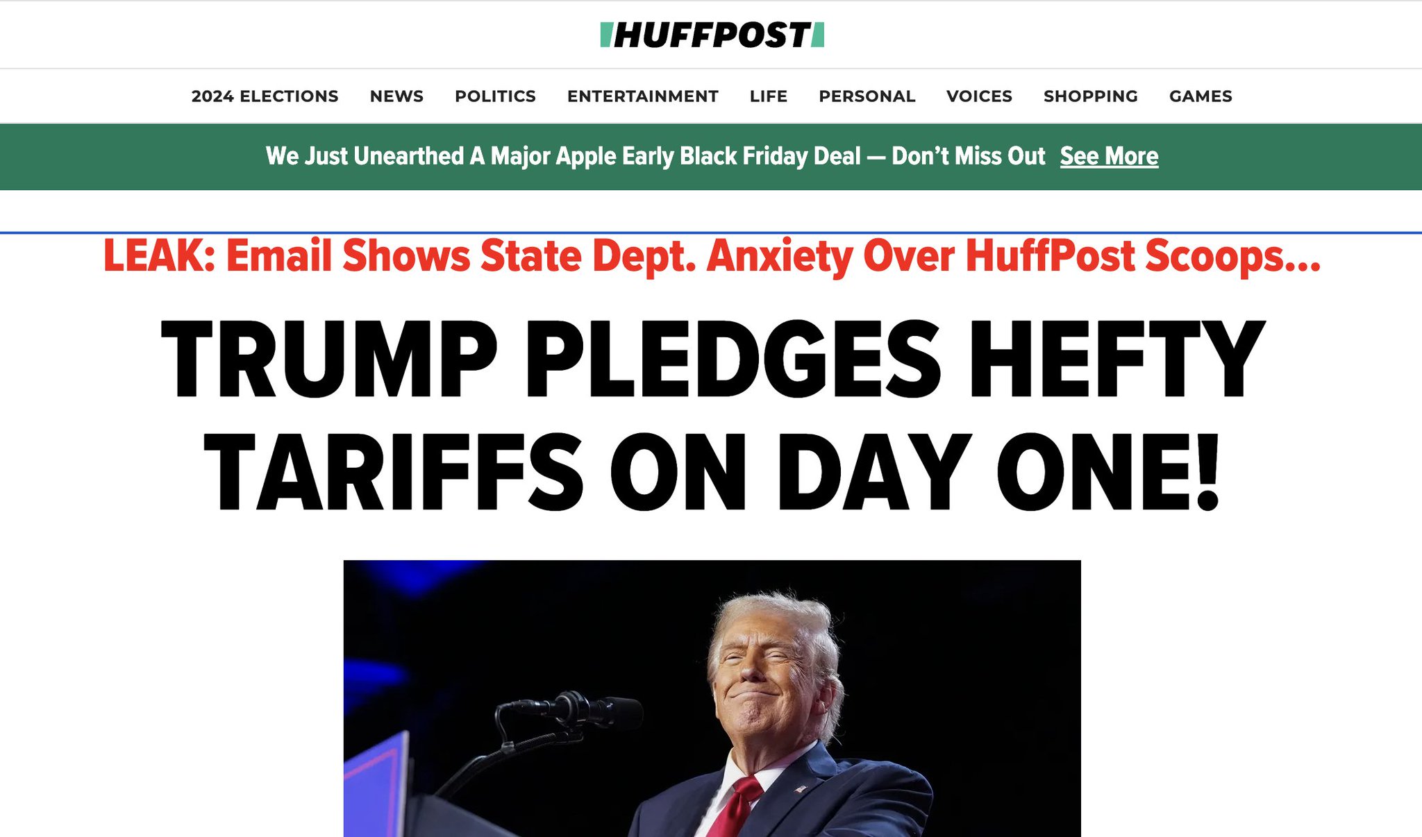 Email Leaked To HuffPost Shows State Department Anxiety About Leaks To HuffPost (huffpost.com)