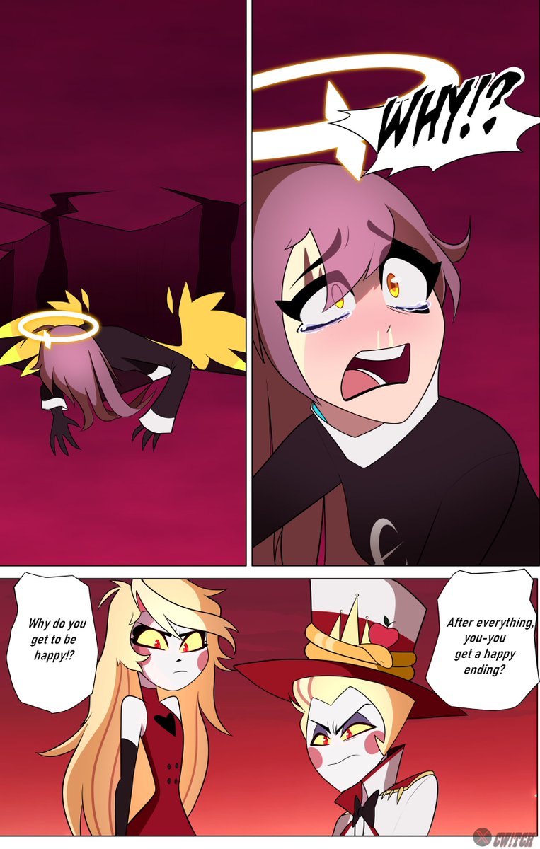 HazbinHotelAU #HazbinHotelLucifer #HazbinHotelEve #HazbinHotelAdam