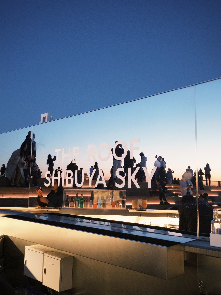 SHIBUYA Sky with the wifey last night. An unforgettable experience.