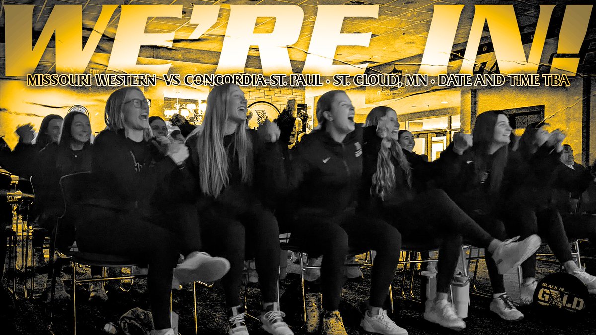Missouri Western Athletics (@mwsugriffons) on Twitter photo ๐ NEWS: Back dancing for the first time since 2017 ๐
<a href="/MWSUvolleyball/">Missouri Western Volleyball</a> (23-7) will face #9 Concordia-St. Paul in the NCAA Tournament in St. Cloud, MN.
๐ฐ - bit.ly/3CLqtxl
#PaintItBlack๐ด | #GriffUp๐ฆ
๐ฆ ๐ NEWS: Back dancing for the first time since 2017 ๐
<a href="/MWSUvolleyball/">Missouri Western Volleyball</a> (23-7) will face #9 Concordia-St. Paul in the NCAA Tournament in St. Cloud, MN.
๐ฐ - bit.ly/3CLqtxl
#PaintItBlack๐ด | #GriffUp๐ฆ
๐ฆ