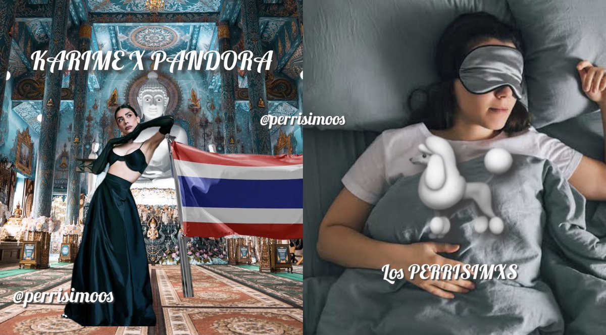 Así estaremos toda la semana perrisimoos 🩵😎 con el horario volteado 😂

KARIME X PANDORA
#PandoraSquad24 
#FromThailandWithLove 
#PandoraTakesThailand