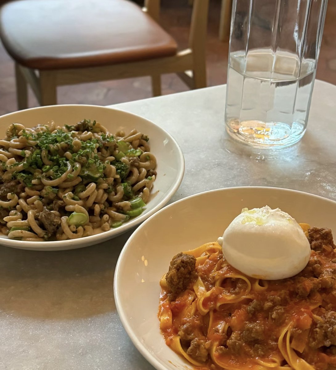 La Pecora Bianca
Good Italian restaurant! Lamb tiramisu is so cute and the pasta is authentic!