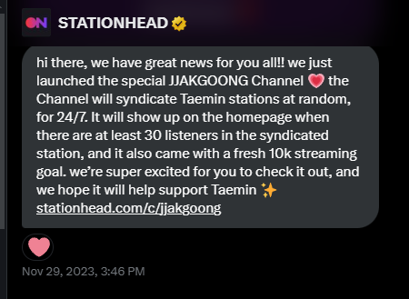 TaeminStation's tweet photo. Almost a year ago 
@STATIONHEAD 
#taemin https://t.co/Tx8qh1RTs8