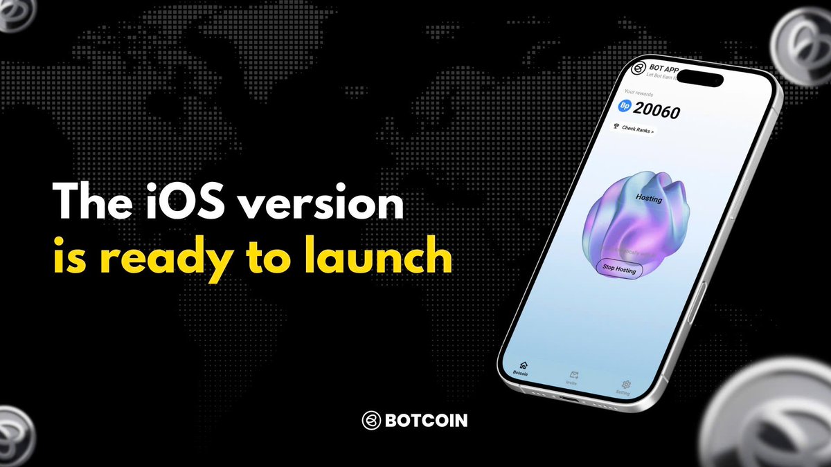 BotAppHQ's tweet photo. 🎊We are thrilled to announce that our iOS version is ready to launch🎊

🫵Be ready iOS-er! This is the new milestone for you to earn with #BotApp🫵

👉RT this post to get early access

#Telegram #automation #Botcoinworld #Ecosystem #BotApp https://t.co/YHo6A53Fly
