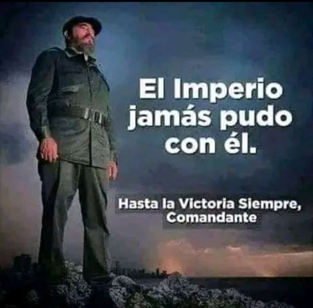 Fidel y el pueblo eran uno solo. La gente se identificaba con #Fidel, y este, durante toda su vida, respondió siempre a los intereses e inquietudes de su pueblo.
¡Así te recordamos Comandante!
#SiempreJoven
#FidelPorSiempre