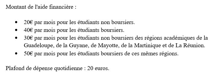 MVJuridique's tweet image. 🔴🇫🇷 FLASH - #AideFinancière : À compter du 1er février 2025, les étudiants boursiers et non boursiers percevront une aide financière destinée à l&apos;achat de produits alimentaires

L&apos;aide sera attribuée de janvier à juin.

(Journal officiel - Arrêtés)