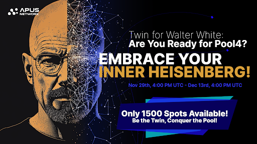 apus_network's tweet image. 🔥 Pool4 is almost here!

In collaboration with @ar_io_network  this round of competition is limited to 1500 wallet addresses—secure your spot and don’t miss out! 🚀 We’ve also rolled out anti-cheat measures to keep the game fair and thrilling.

📅 Event Period: 11.29 - 12.13
🏆…