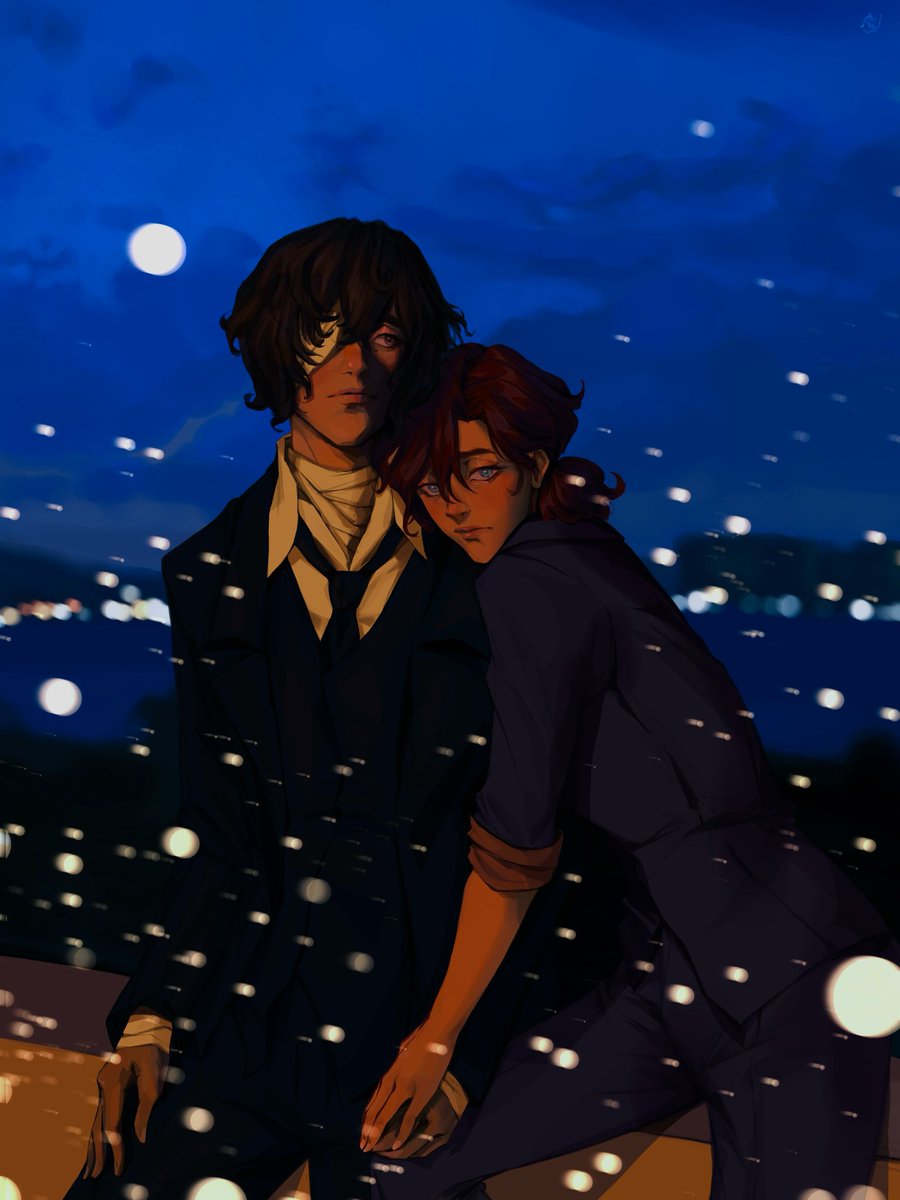 Aenieenb's tweet photo. "You're my greatest blessing and my darkest curse.
I wish the day we met had never occurred."
#soukoku #Dazai #Chuuya #BSD #bungostraydogs https://t.co/BTr5hCcc4L