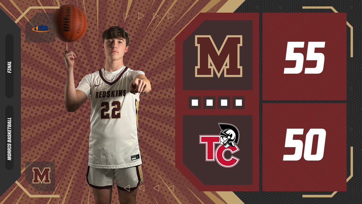 MCHSBkBall's tweet photo. Timothy Christian led 15-12 1Q. Morris led 28-26 H &amp; 46-37 3Q

Bounds 23P, 8R
Wheeler 18P, 9R
Norris 5P, 3A
Delahera, Kennedy 4P
Pfeifer 2P, 6R

Marc Gamble (TC) led all scorers with 25

Morris is 1-0 &amp; plays GSW tomorrow at 5:30 https://t.co/sA5jQvN0bU