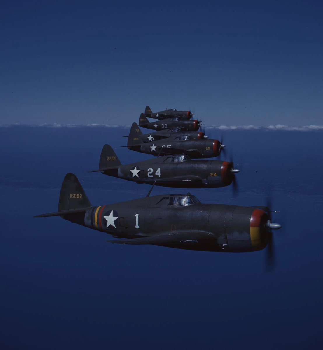 Boneyardsafari's tweet image. Who love the Jug?  Here is a classic formation of P-47’s. #p47 #p47thunderbolt #wwii #usaaf #aviationsafari #aviationpreservation #boneyardsafari #aviationadventures