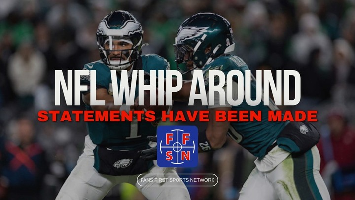 FansFirstSN's tweet photo. 🚨NEW EPISODE🚨

Tune in to the latest NFL Whip Around with @JHartman_PIT &amp; @CoachsCallSheet! They break down Week 12’s top performances, rank the best teams in each conference, and preview Week 13 matchups. Don’t miss it!

🎧:https://t.co/69w8vTDs6H

📺:https://t.co/BusZKbMZi9 https://t.co/lz2aB3WBNV