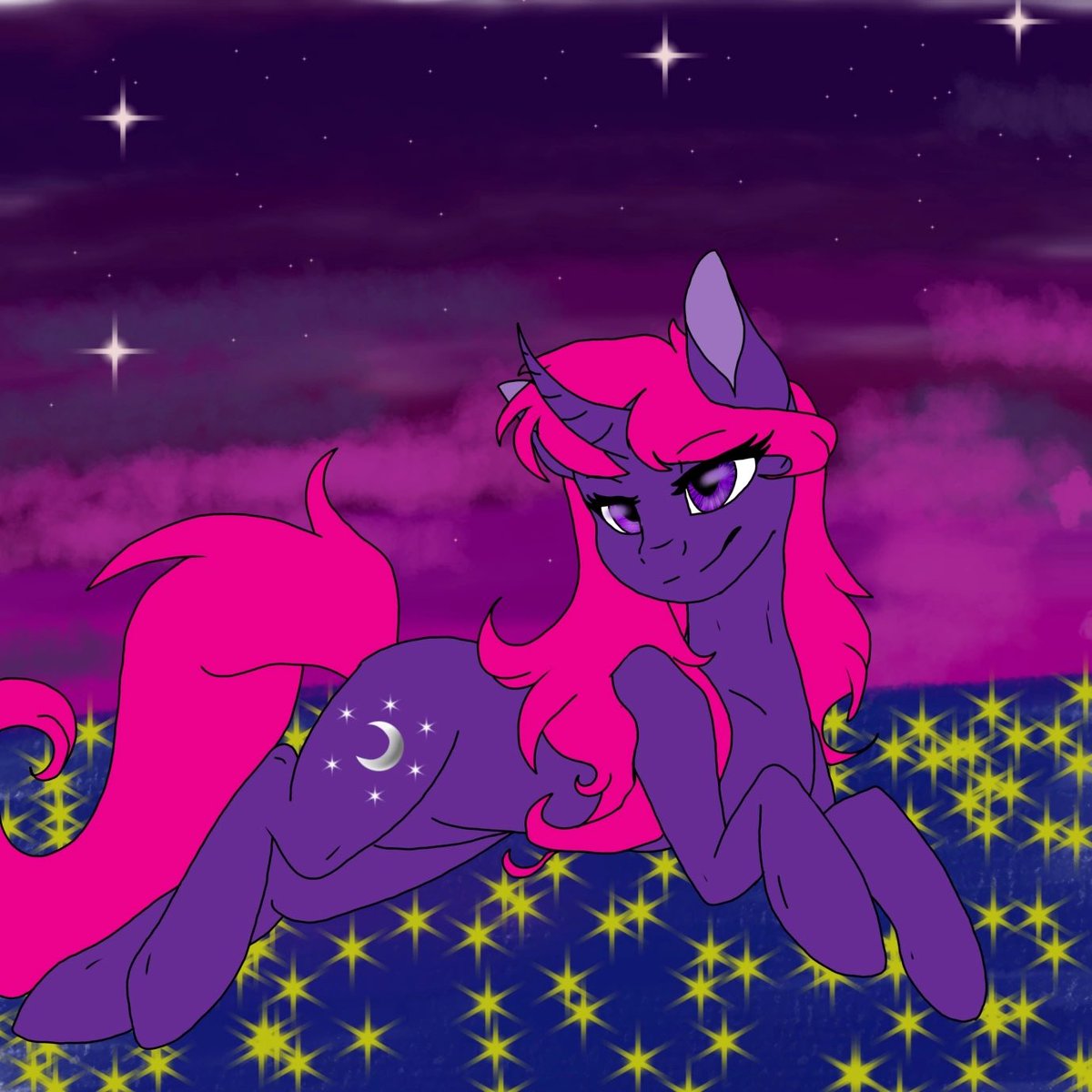 My OC They drew my os for me #mylittlepony #oc #art #ocart