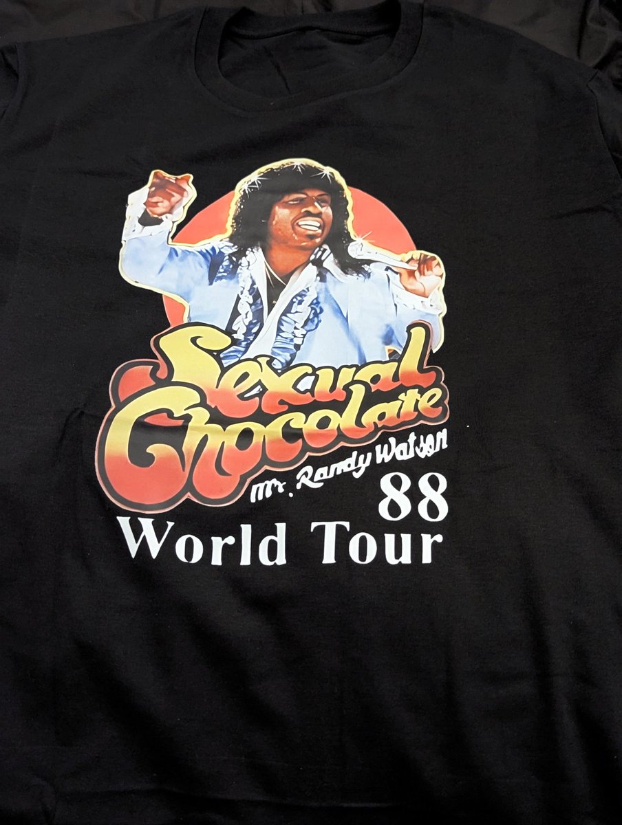rabrouillette's tweet photo. New shirt arrived today.

#comingtoamerica #randywatson #sexualchocolate #eddiemurphy https://t.co/MsOsdPXNVk