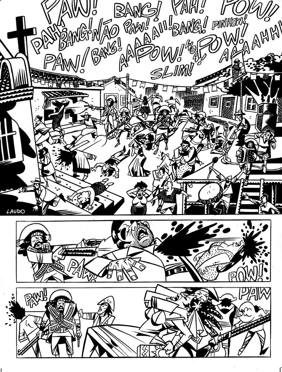 No próximo dia 06/12 durante a CCXP a Editora Trem Fantasma irá divulgar suas novidades para o próximo ano. Aqui está uma página de meu próximo trabalho que fará parte desse pacote de lançamentos. O título? é aguardar e comparecer no dia pra conferir.
#Quadrinhos  #hqs  #CCXP24