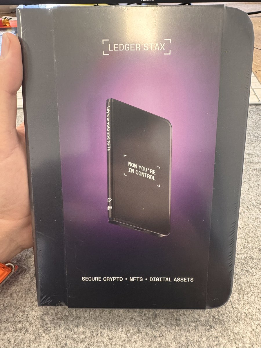 Finally got my BIG package! <a href="/cryptomanran/">Ran Neuner</a>