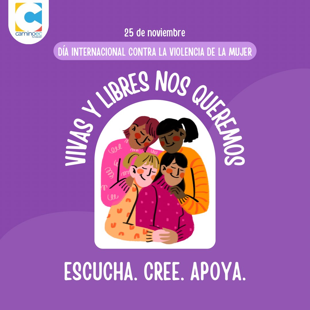 fcaminoec's tweet photo. #25N| No más impunidad, no más irrespeto a los derechos de las mujeres y las niñas. https://t.co/I07b8xaaL3