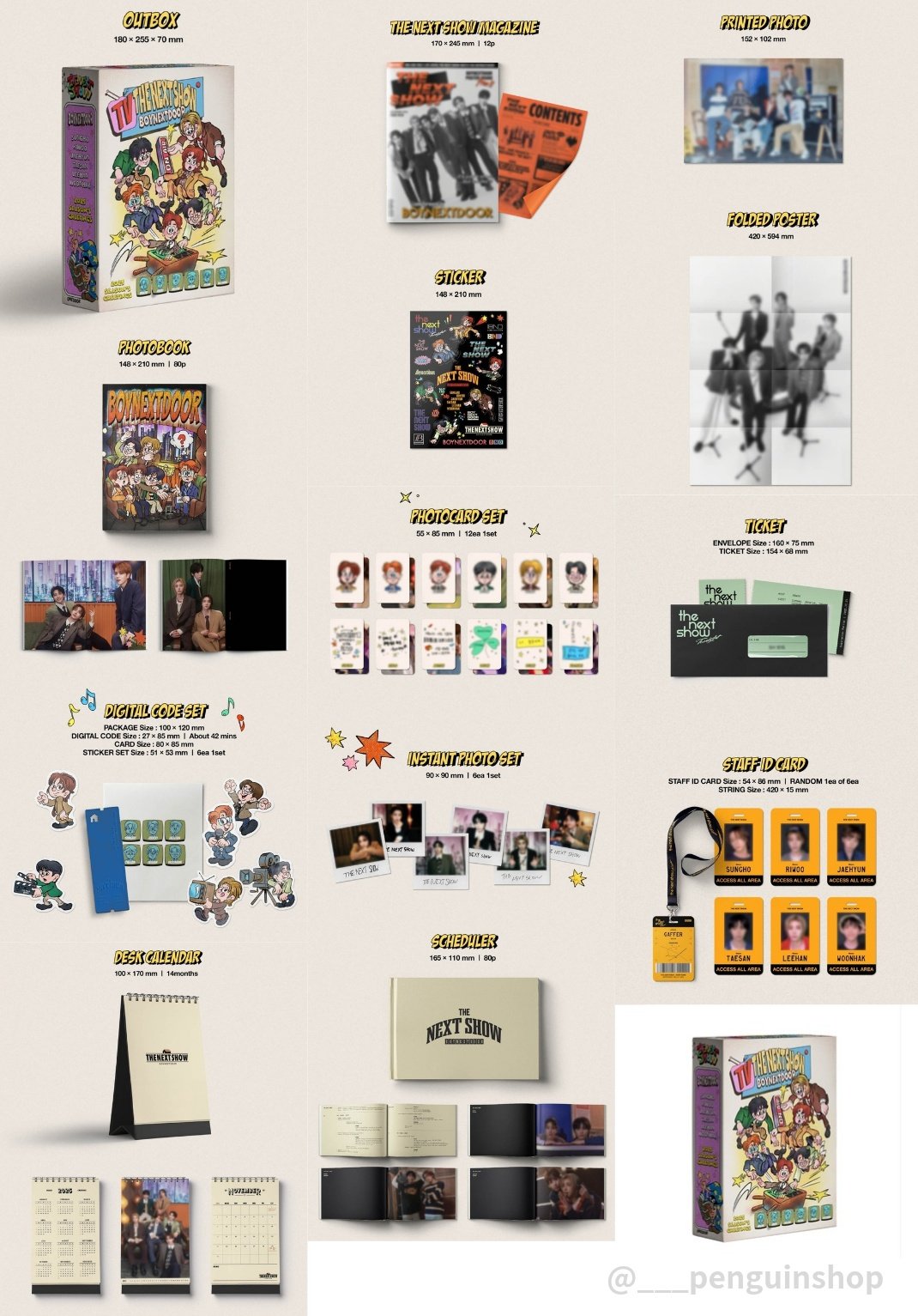 K-POP グッズ BOY NEXT DOOR トレカ 風 フォトカード ボーイ