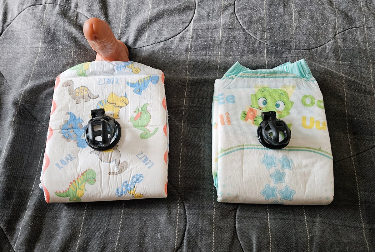 The ultimate fantasy:  

BOY 1: caged, padded and very horny, wearing a 12-inch strap-on

BOY 2: caged, padded, very horny and on all fours, takes the dildo while he sucks off Daddy

DADDY: neither caged nor padded, throat fucks BOY 2 until he blows his load

Any volunteers?