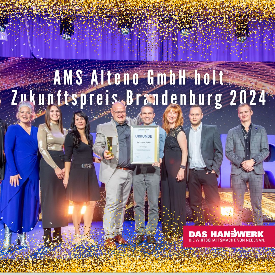 HWKCottbus's tweet photo. Sechs Unternehmen wurden am Freitagabend mit dem „Zukunftspreis Brandenburg“ 2024 ausgezeichnet. Sie überzeugten die hochkarätig besetzte 16-köpfige Jury von ihren besonderen Leistungen. https://t.co/rI9Df5JXff
#zukunftspreis #handwerk #luckau https://t.co/wqNjtvmXsd