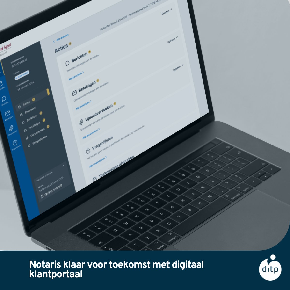 ditpholding's tweet photo. Een optimale #gebruikerservaring creëren voor het online #klantportaal dat #Quantaris aan #notariskantoren biedt. Dat is waar wij met onze #UX-aanpak voor hebben gezorgd.

Je leest hier alles over via: https://t.co/nTrnEy1fHn https://t.co/j9AChSofX1