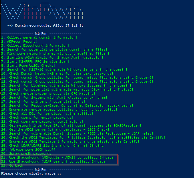 ShitSecure's tweet image. Didnt update WinPwn for a long time, but this inspired me for a small push 🙂

All credit to @yudasm_ !