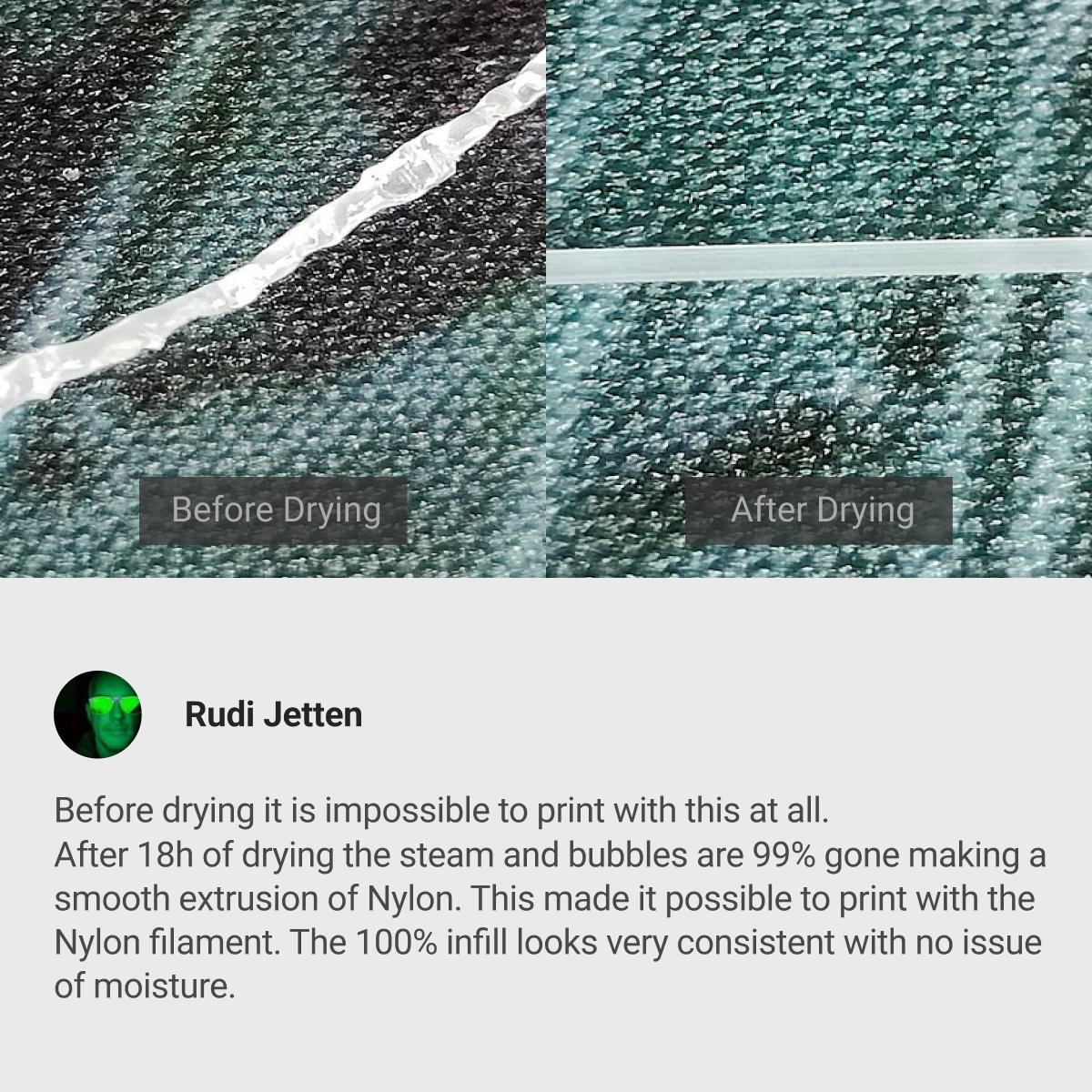 snapmaker's tweet photo. Say goodbye to brittle filaments!👋
💪💪 Powered by @Polymaker_3D and FabNotion, the SnapDryer keeps your 3D printing filaments fresh, dry, and print-ready! 🧵✨

Huge thanks to our amazing beta testers: Rudi Jetten, David Key, Dmitrii Savin, and October Grey for their invaluable feedback! 🥰🥰

📅 Mark your calendars: SnapDryer will launch on Nov 29, 2024!🛒Tap the links to learn more:
🛒 US Store:
https://t.co/F2psF7KeV3
🛒 EU Store:
https://t.co/99lgfh2hvr
🛒 Global Store:
https://t.co/lRfgiTN6Nk

#Snapmaker #Polymaker #3Dprinting #3dprint #3dprinted #3dprinter #filaments #dryer #Collaboration #NewRelease #DIY
